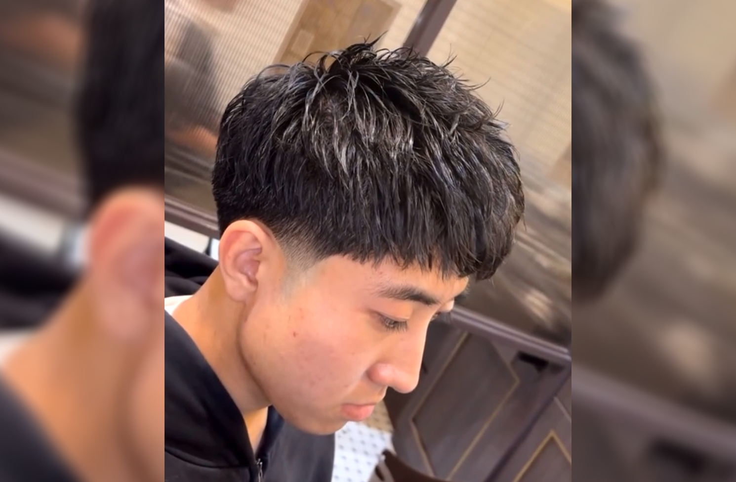 刈り上げ位置でアレンジ自在！流行の"テーパーフェード"