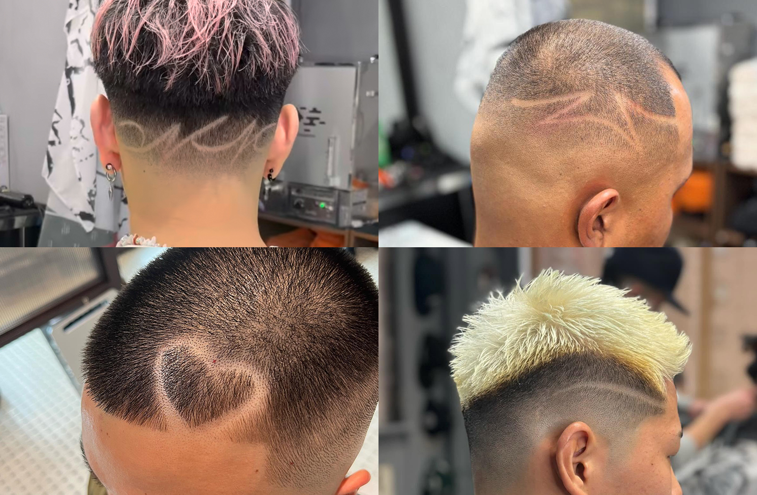 【ラインアート】フェードスタイルのアレンジ方法。ヘアタトゥー、デザインフェード、バーバーライン