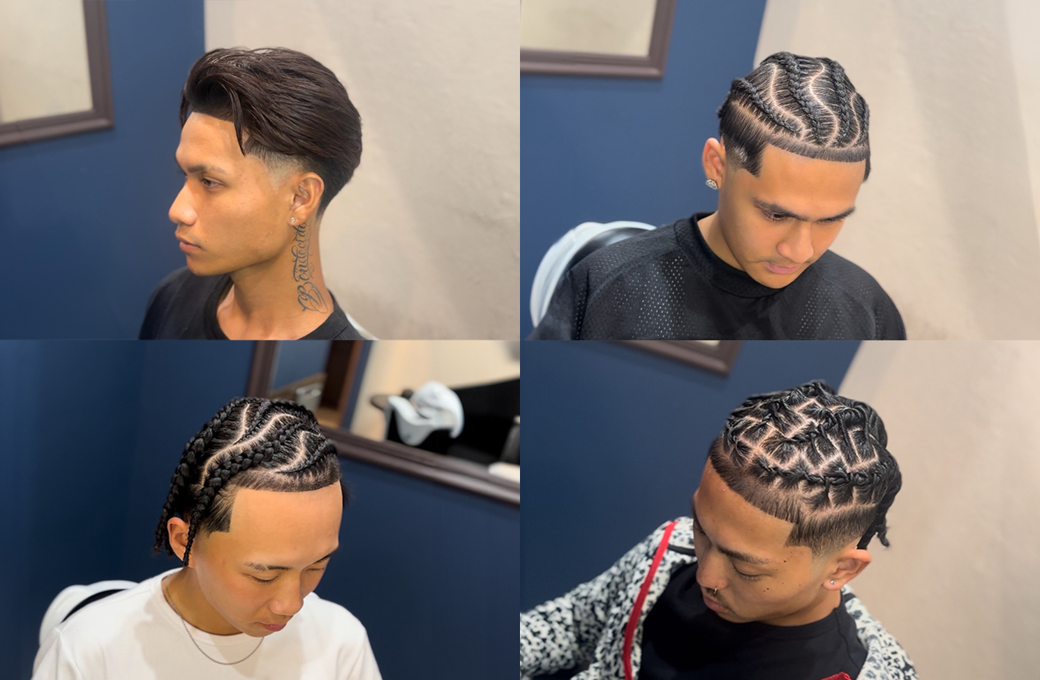 【テーパーヘアライン】外国人感を強く出せる仕上げ技術